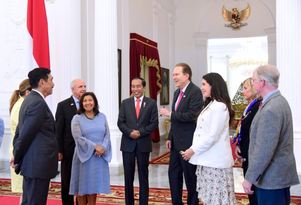 Presiden Jokowi Terima Kunjungan Kongres AS